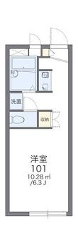 福生市大字熊川の間取図
