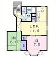 日野市東豊田4丁目の間取図