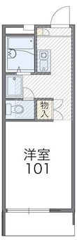 福生市北田園2丁目の間取図