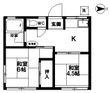 八王子市子安町2丁目の間取図
