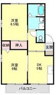 昭島市美堀町2丁目の間取図