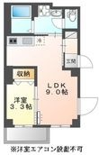 日野市万願寺6丁目の間取図