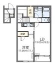 あきる野市小川の間取図