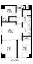 青梅市河辺町1丁目の間取図