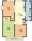 八王子市平町の間取図