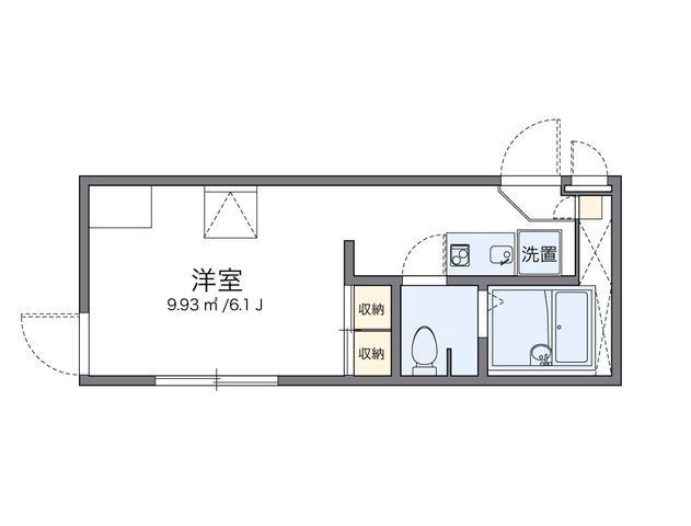拡大写真:町田市金森東3丁目 1階101の間取り