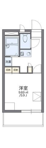 拡大写真：町田市中町２丁目 2階202の間取り