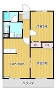 青梅市新町1丁目の間取図