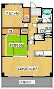羽村市神明台１丁目の間取図