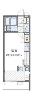 八王子市左入町の間取図