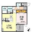 日野市豊田3丁目の間取図