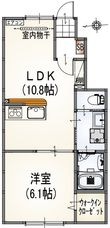 日野市三沢1丁目の間取図