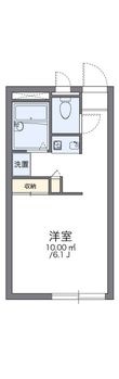 青梅市千ヶ瀬町６丁目の間取図