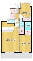 写真：青梅市新町１丁目3階の間取図