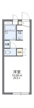 福生市南田園1丁目の間取図