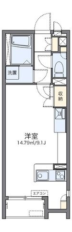 拡大写真:日野市豊田4丁目 1階K1の間取り