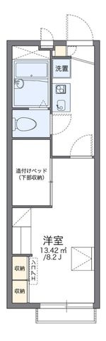 拡大写真:日野市南平5丁目 1階101の間取り