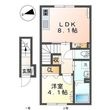 写真:日野市日野本町5丁目 2階202の間取図