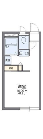 拡大写真:八王子市堀之内3丁目 2階201の間取り