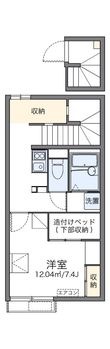 八王子市左入町の間取図