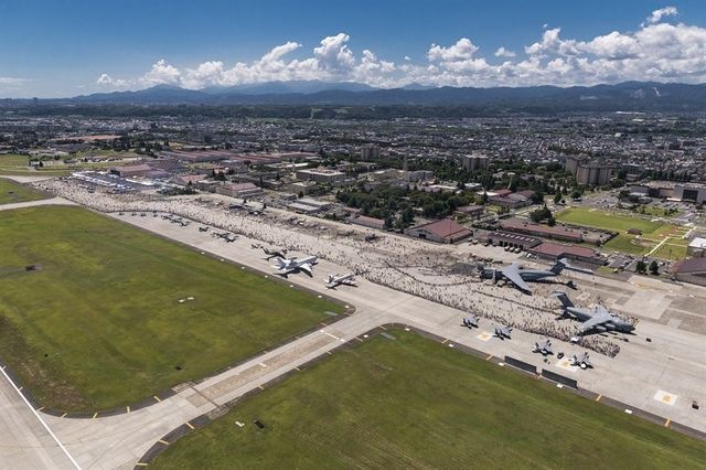 在日米空軍横田基地 YOKOTA AB.