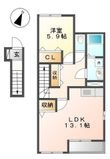 昭島市福島町3丁目の間取図