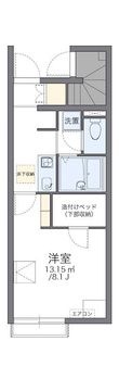 国立市中1丁目の間取図