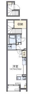 東大和市向原3丁目の間取図