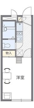 府中市是政3丁目の間取図