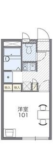府中市武蔵台1丁目の間取図