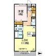 日野市三沢1丁目の間取図