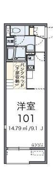東大和市向原1丁目の間取図