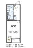 東大和市狭山2丁目の間取図