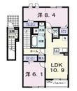 小平市小川町1丁目の間取図
