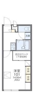 あきる野市油平の間取図