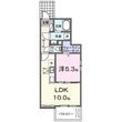 東村山市美住町1丁目の間取図