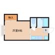 日野市程久保6丁目の間取図