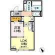 立川市高松町３丁目の間取図