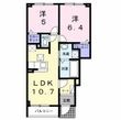 武蔵村山市中藤3丁目の間取図