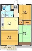 東大和市中央１丁目の間取図