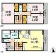 国分寺市北町3丁目の間取図