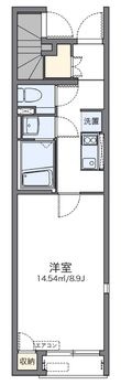 立川市柏町４丁目の間取図