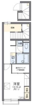 府中市府中町3丁目の間取図