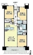 小平市花小金井南町1丁目の間取図