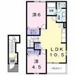 日野市平山５丁目の間取図
