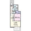 東村山市美住町1丁目の間取図