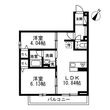 国立市谷保4丁目の間取図