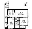 国立市谷保4丁目の間取図