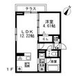国立市谷保4丁目の間取図