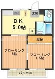 府中市分梅町４丁目の間取図